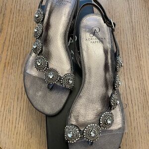 Adrianna Papell crystal sandals
